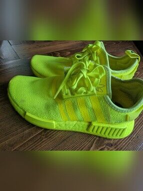 Adidas Nmd R Solar Yellow Neon  Women's Sneakers